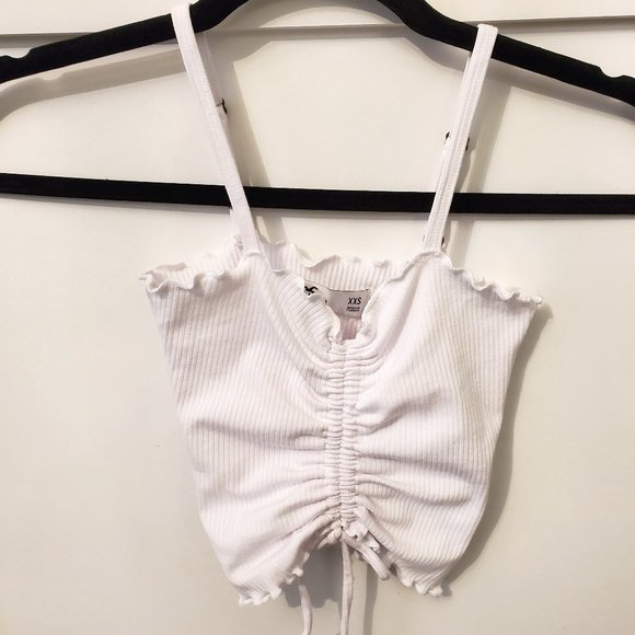 Hollister Cinch-Front Crop Top - Picture 2 of 3